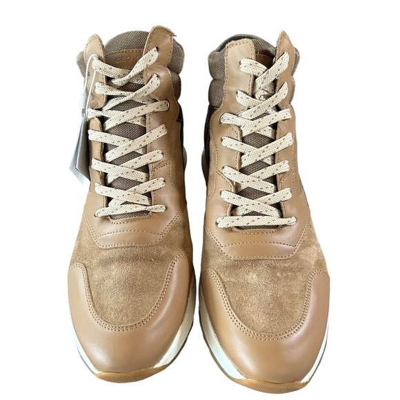 Womens Geox D Galena B ABX Suede Ankle TRAINER Waterproof Boots Camel Size 11 - Picture 2 of 8